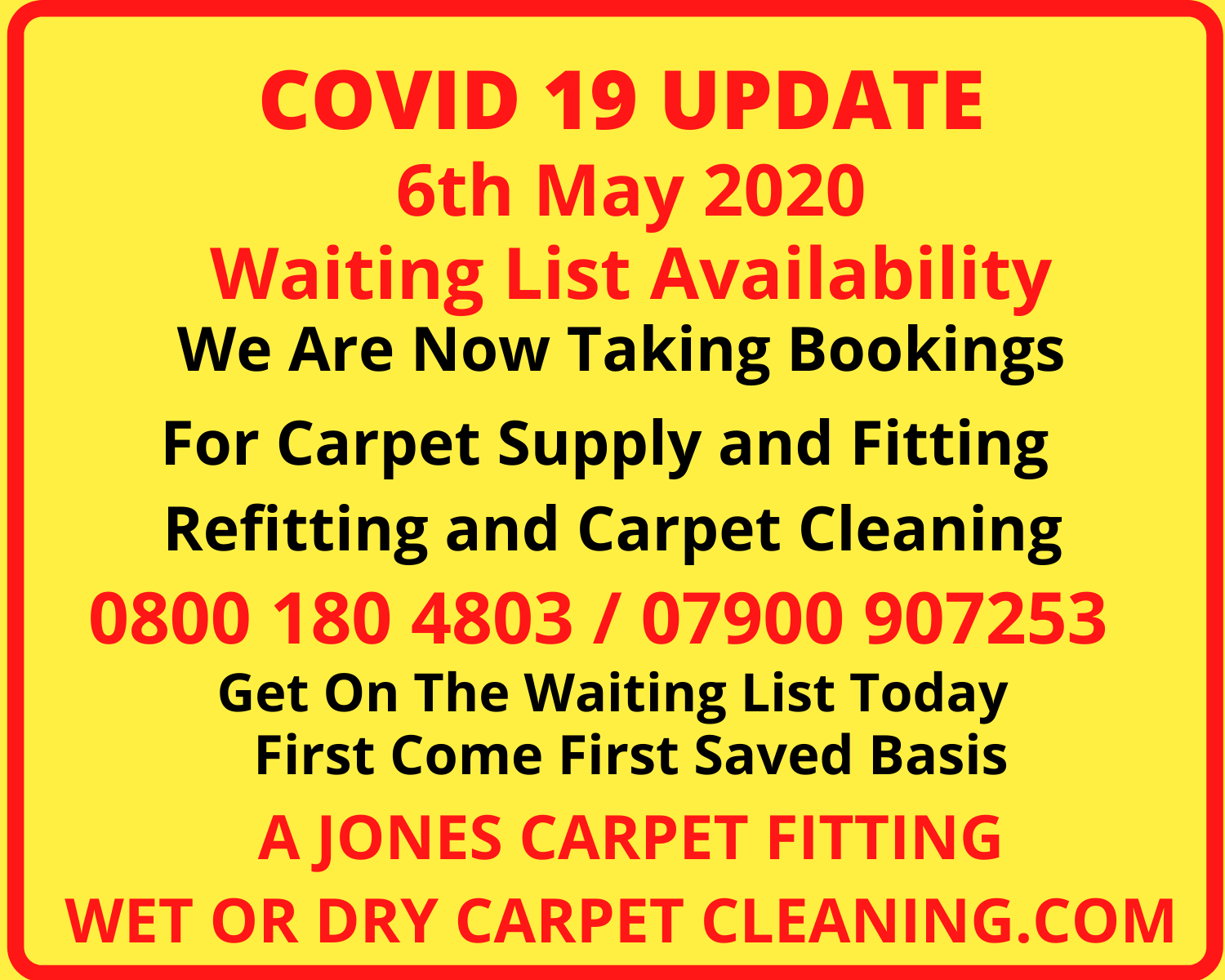 Carpet Fitting and Cleaning