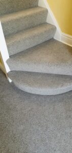 Stair Carpet on Bullnose