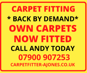 Carpet Fitter - Own Carpets Fitted