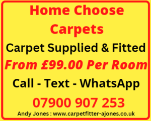 Carpets Supplied & Fitted from £99.00