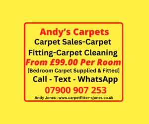 Andy's Carpets - Carpet sales - Carpet Fitting - Carpet Cleaning